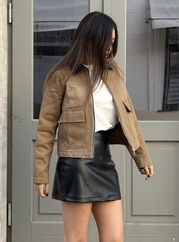 Куртка Beige Zip - Зображення 2